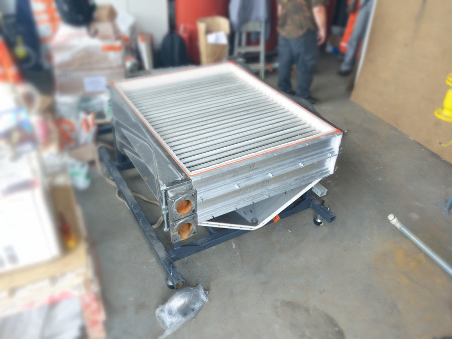 Сборка котла R3406